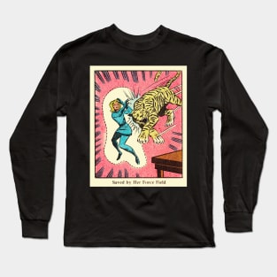 Saved By Her Force Field Long Sleeve T-Shirt